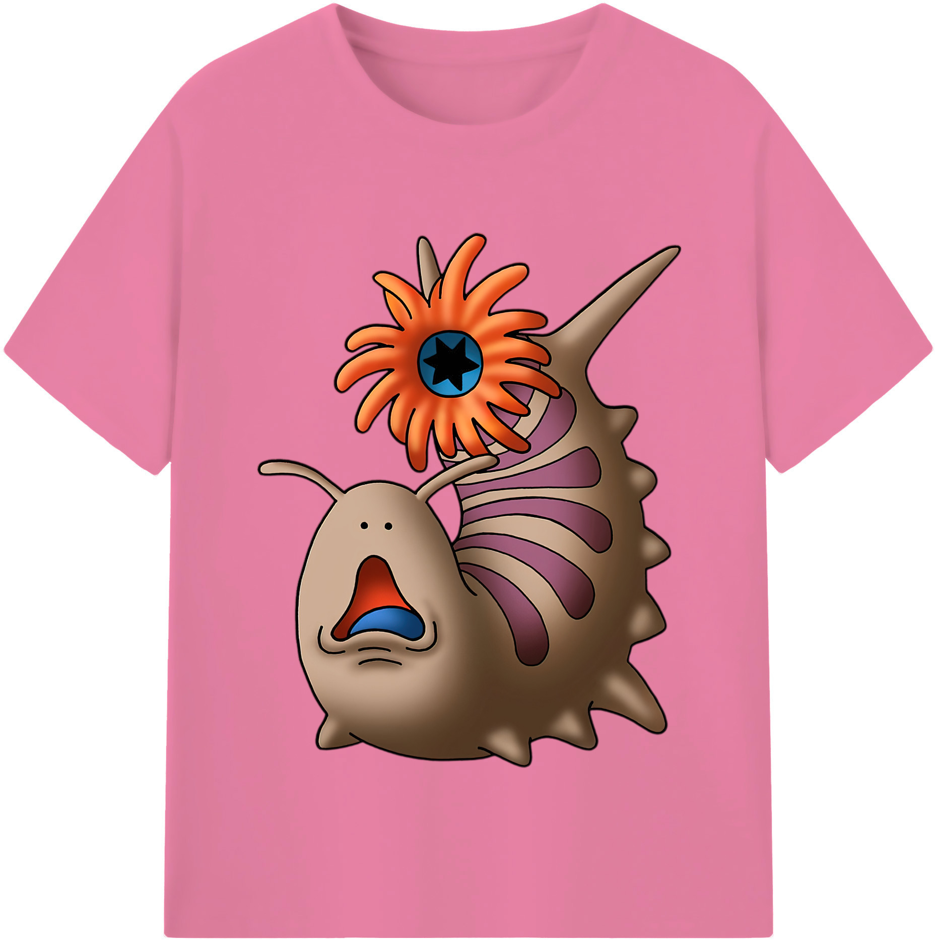 （画像用） ドラゴンクエスト Doragon Kuesuto Dragon Quest 綿100％半袖Tシャツ（フロントプリント）